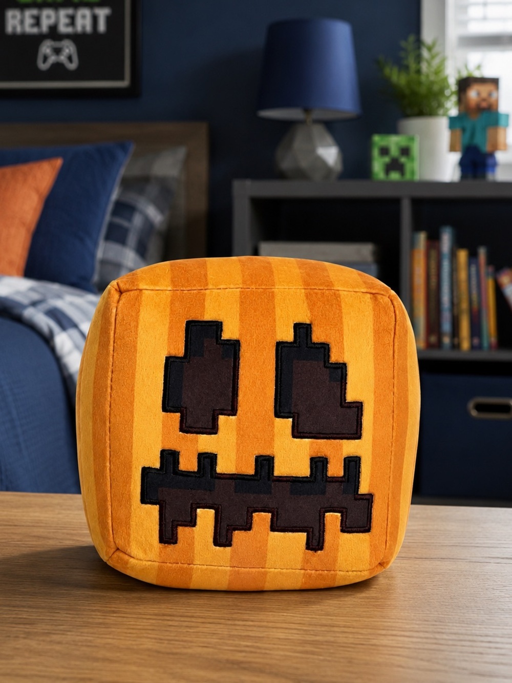 Official Minecraft Pumpkin Halloween Plush